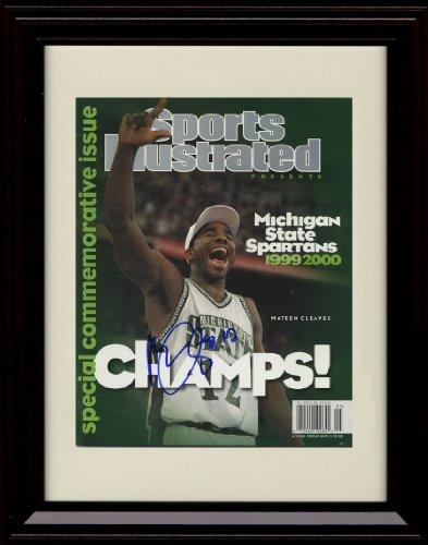 Framed 8x10 Michigan State Spartans NCAA Champs Commemorative Autograph Promo Print Framed Print - College Basketball FSP - Framed   