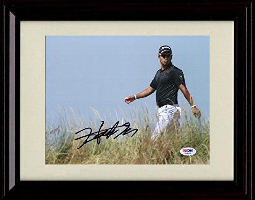 Framed Hideki Matsuyama Autograph Promo Print - Player of the Year 2017 Framed Print - Golf FSP - Framed   
