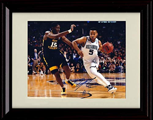 Unframed Phil Booth Autograph Promo Print - Driving - Villanova Unframed Print - College Basketball FSP - Unframed   
