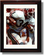 Unframed Georgia Bulldogs Herschel Walker Closeup Autograph Promo Print Unframed Print - College Football FSP - Unframed   