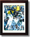 Unframed Jabrill Peppers "the Leap" Michigan Wolverines Autograph Promo Print Unframed Print - College Football FSP - Unframed   