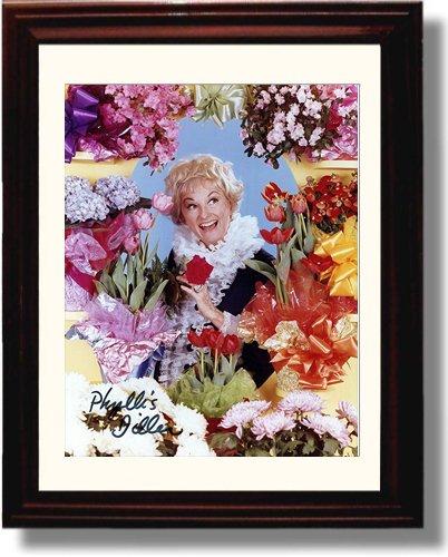 8x10 Framed Phyllis Diller Autograph Promo Print Framed Print - Movies FSP - Framed   