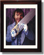 8x10 Framed Jack Black Autograph Promo Print Framed Print - Movies FSP - Framed   
