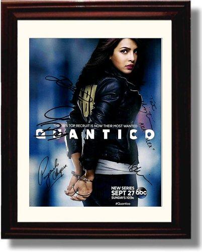 Framed Quantico Autograph Promo Print - Cast Signed Framed Print - Television FSP - Framed   