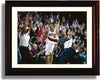 16x20 Framed Nicolas Batum Autograph Promo Print - Portland Trailblazers Gallery Print - Pro Basketball FSP - Gallery Framed   
