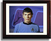 8x10 Framed Leonard Nimoy Autograph Promo Print - Spock Framed Print - Television FSP - Framed   