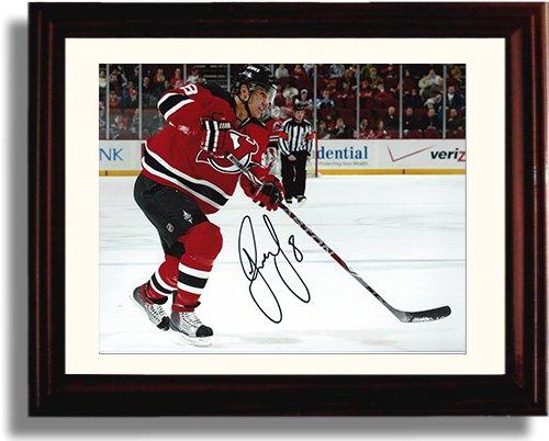 8x10 Framed Dainius Zubrus Autograph Promo Print Framed Print - Hockey FSP - Framed   