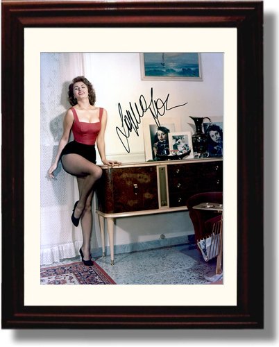 Unframed Sophia Loren Autograph Promo Print Unframed Print - Movies FSP - Unframed   