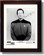 Framed Brent Spiner Autograph Promo Print - Star Trek Framed Print - Television FSP - Framed   