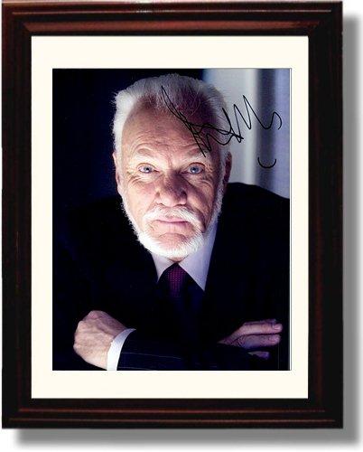 16x20 Framed Malcolm McDowell Autograph Promo Print Gallery Print - Movies FSP - Gallery Framed   
