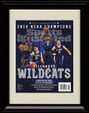 Framed 8x10 Villanova Wildcats National Championship SI Commemorative Autograph Promo Framed Print - College Basketball FSP - Framed   