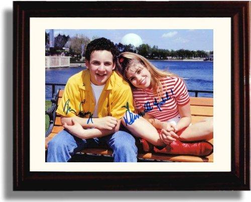 8x10 Framed Boy Meets World Autograph Promo Print - Boy Meets World Cast Framed Print - Television FSP - Framed   
