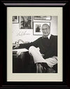 8x10 Framed Neil Simon Autograph Promo Print - Sitting at Desk - Portrait Framed Print - Movies FSP - Framed   