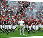 Canvas Wall Art:   Oklahoma Sooners - Coach Bob Stoops - Autograph Print Canvas - College Football FSP - Canvas   