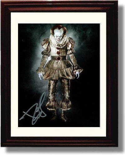 8x10 Framed Bill Skarsgard Autograph Promo Print - It Framed Print - Movies FSP - Framed   