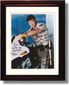 8x10 Framed Larry Wilcox Autograph Promo Print - Chips Framed Print - Television FSP - Framed   
