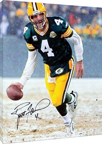 Photoboard Wall Art:   Green Bay Packers - Bret Farve In the Snow Promo Print Photoboard - Football FSP - Photoboard   