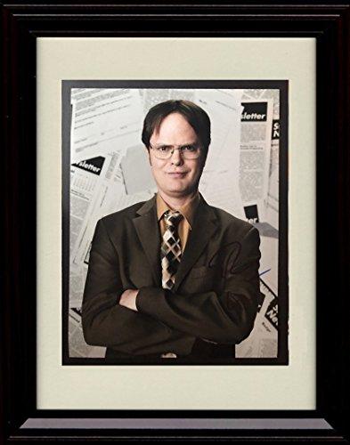 8x10 Framed Rainn Wilson Autograph Promo Print - Dwight Schrute - The Office Framed Print - Television FSP - Framed   