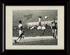 Framed Pele Autograph Promo Print - Pele Flips Over Soccer! - Bicycle Kick Framed Print - Soccer FSP - Framed   