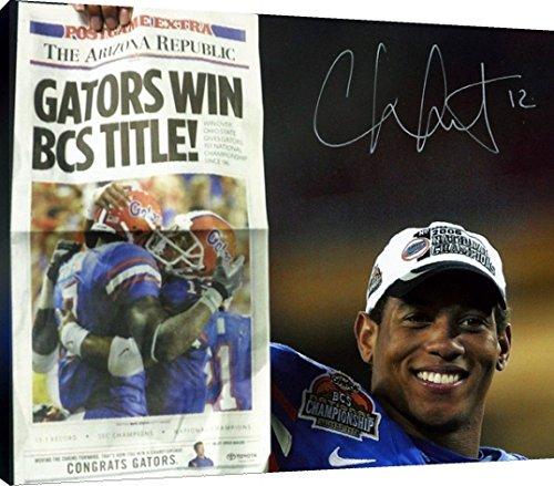 Canvas Wall Art:   Florida Gators - Chris Leak BCS Title Autograph Print Canvas - College Football FSP - Canvas   