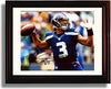 8x10 Framed Russell Wilson "Matthew 6:33"- Seattle Seahawks  Autograph Promo Print Framed Print - Pro Football FSP - Framed   