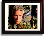 8x10 Framed Richard David Anderson Autograph Promo Print Framed Print - Television FSP - Framed   