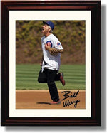 8x10 Framed Bill Murray Autograph Promo Print - Running the Bases Framed Print - Movies FSP - Framed   