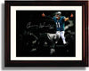 16x20 Framed Carson Wentz - Philadelphia Eagles - Thumbs Up Autograph Promo Print Gallery Print - Pro Football FSP - Gallery Framed   