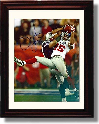 8x10 Framed David Tyree - New York Giants Autograph Promo Print Framed Print - Pro Football FSP - Framed   