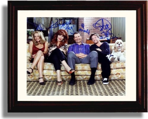 Framed Married With Children Autograph Promo Print - Married With Children Cast Framed Print - Television FSP - Framed   