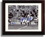 8x10 Framed Bob St Clair, Joe Perry, and Hugh McElhenny - 49ers Autograph Promo Print Framed Print - Pro Football FSP - Framed   