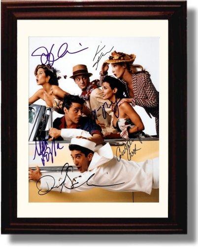 Unframed Friends Car - Autograph Promo Print - Friends Cast Unframed Print - Television FSP - Unframed   