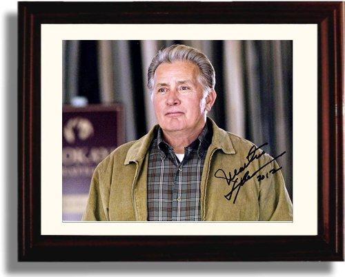 8x10 Framed Martin Sheen Autograph Promo Print Framed Print - Movies FSP - Framed   