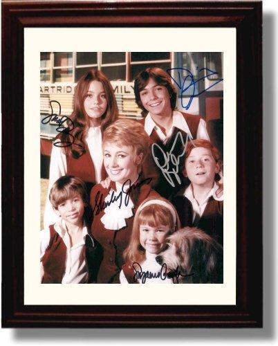 16x20 Framed Partridge Family Autograph Promo Print - Partridge Family Cast Gallery Print - Television FSP - Gallery Framed   