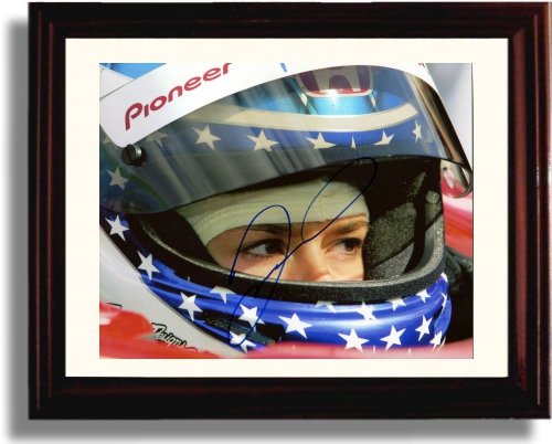 Unframed Danica Patrick Autograph Promo Print Unframed Print - NASCAR FSP - Unframed   