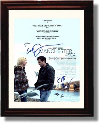 8x10 Framed Cast of Manchester by the Sea Autograph Promo Print - Manchester by the Sea Framed Print - Movies FSP - Framed   
