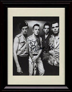 8x10 Framed The Clash Autograph Promo Print - Joe Strummer Signed Framed Print - Music FSP - Framed   