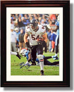Framed Brian Urlacher - Chicago Bears Autograph Promo Print Framed Print - Pro Football FSP - Framed   