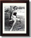8x10 Framed Lauren Bacall Autograph Promo Print Framed Print - Movies FSP - Framed   