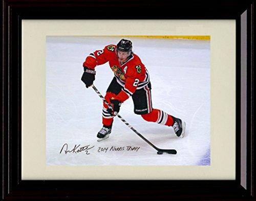 8x10 Framed Duncan Keith Autograph Promo Print - Chicago Black Hawks Framed Print - Hockey FSP - Framed   