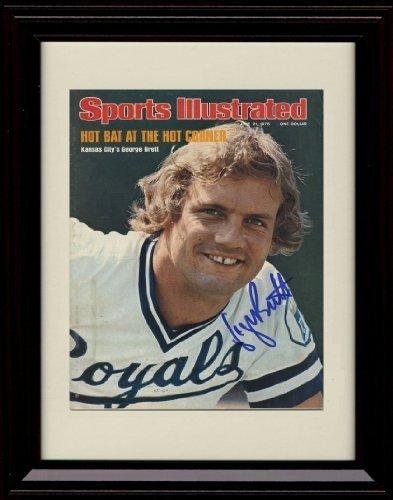 Unframed George Brett - Royals SI Autograph Replica Print Unframed Print - Baseball FSP - Unframed   