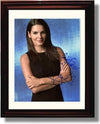 8x10 Framed Angie Harmon Autograph Promo Print Framed Print - Movies FSP - Framed   