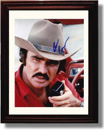 8x10 Framed Burt Reynolds Autograph Promo Print - Bandit Framed Print - Movies FSP - Framed   