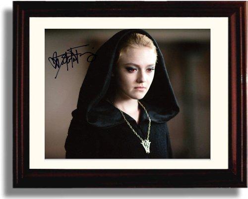 8x10 Framed Dakota Fanning Autograph Promo Print - Twilight Framed Print - Movies FSP - Framed   