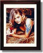 8x10 Framed Alicia Silverstone Autograph Promo Print Framed Print - Movies FSP - Framed   