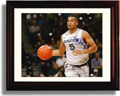 Framed 8x10 Trevon Bluiett Autograph Promo Print - Xavier Musketeers Framed Print - College Basketball FSP - Framed   