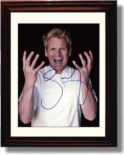 Unframed Hells Kitchen Autograph Promo Print - Gordon Ramsey Chef Unframed Print - Television FSP - Unframed   