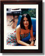 8x10 Framed Salma Hayek Autograph Promo Print Framed Print - Movies FSP - Framed   