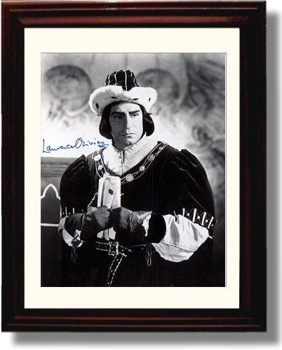 Framed Laurence Olivier Autograph Promo Print Framed Print - Movies FSP - Framed   