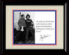 8x10 Framed George Bush Autograph Promo Print - 9/11 Quote Framed Print - History FSP - Framed   